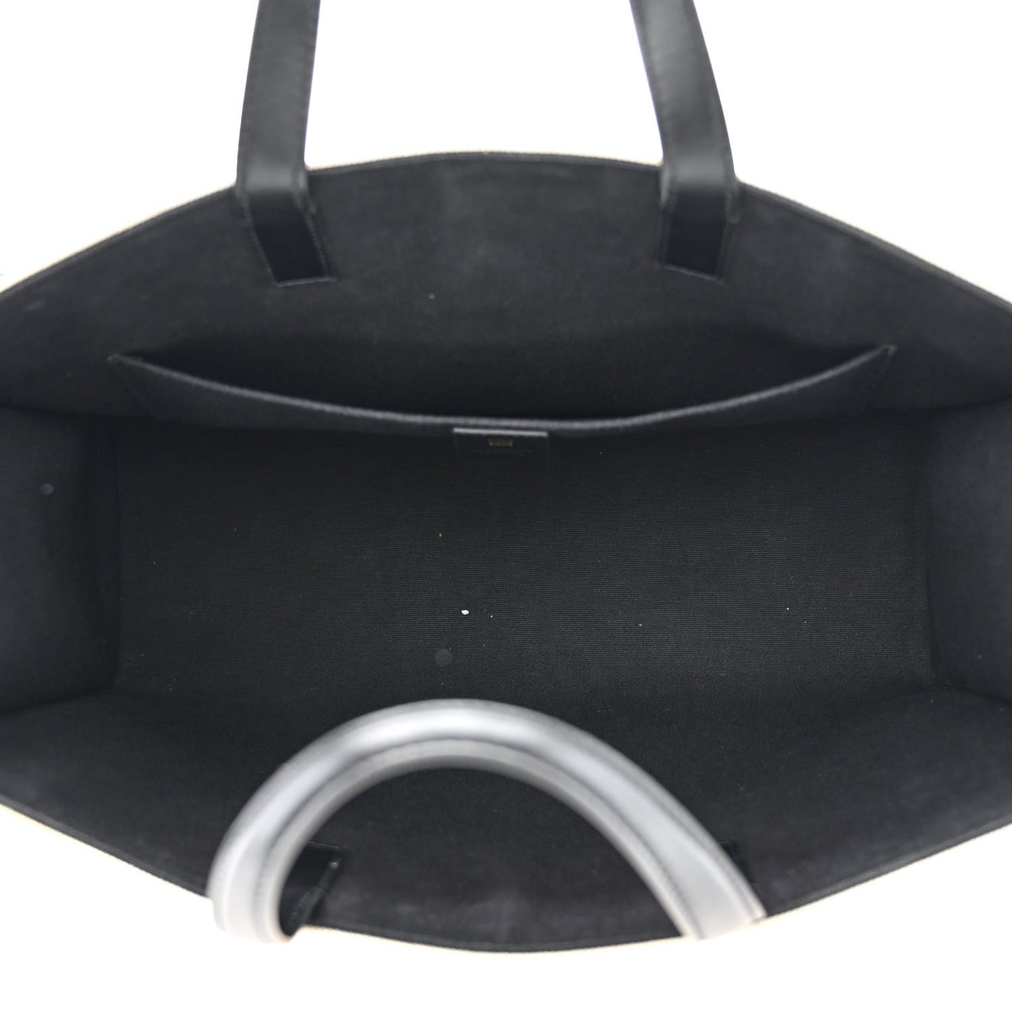 Canvas Logo 4G Embossed Medium Tote Beige Black