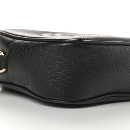 Gucci Pebbled Calfskin Small Soho Disco Bag Black 9 of 11