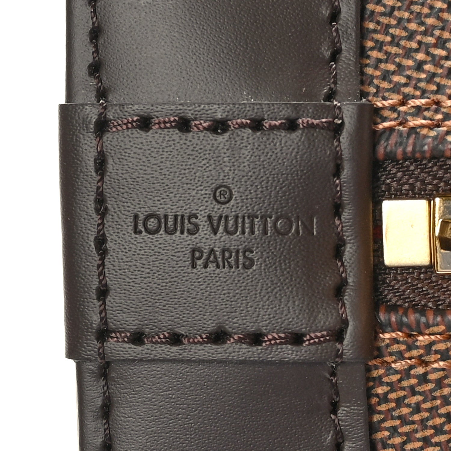 Louis Vuitton Damier Ebene Alma BB 6 of 8