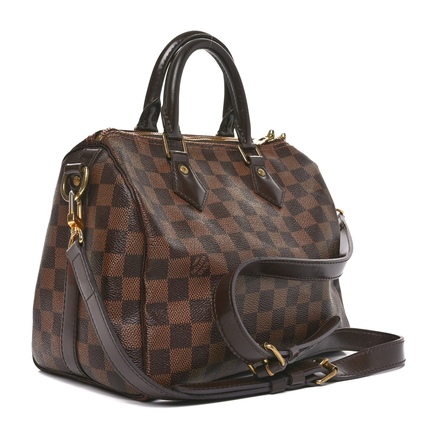 Damier Ebene Speedy Bandouliere 25