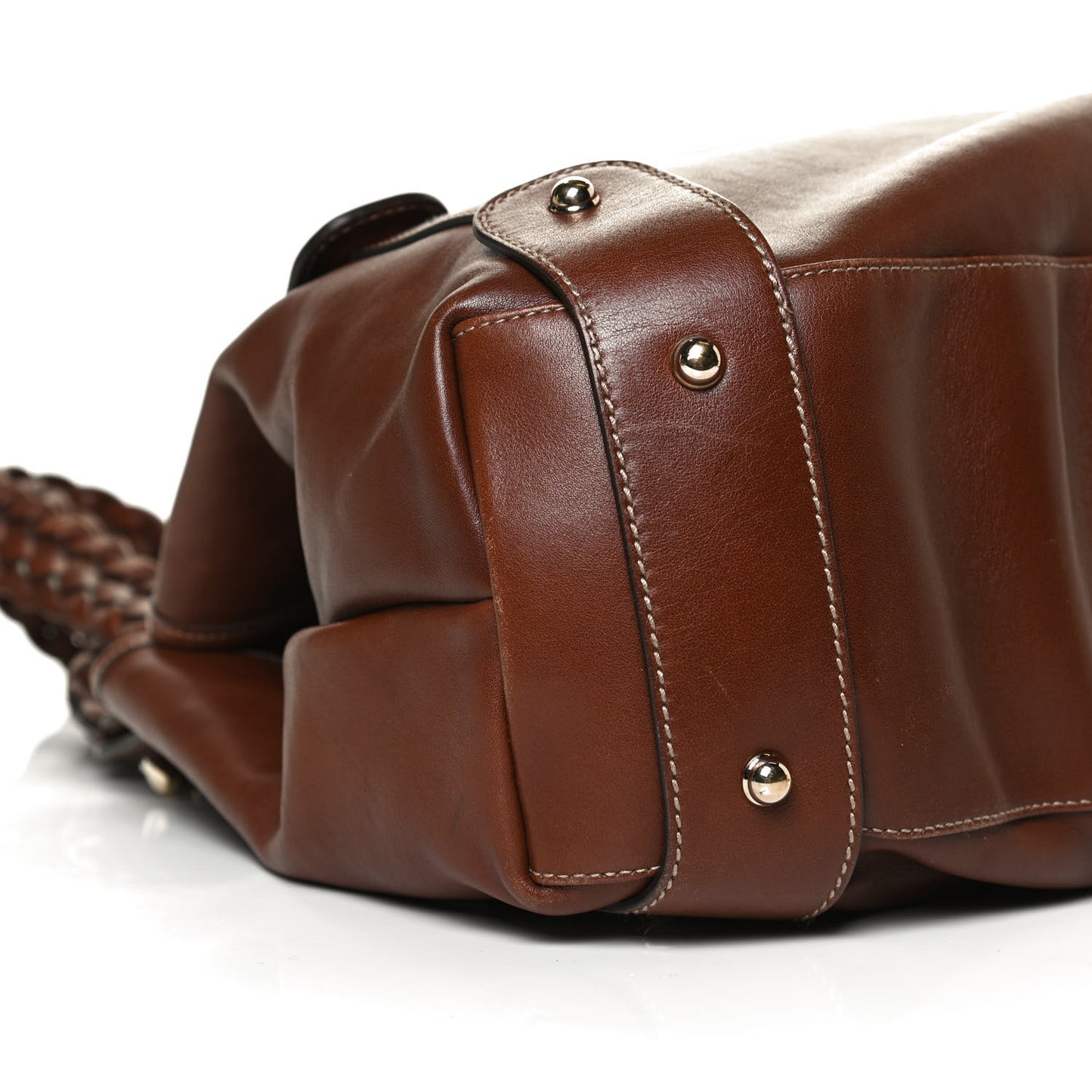 Calfskin Medium Pelham Shoulder Bag Brown