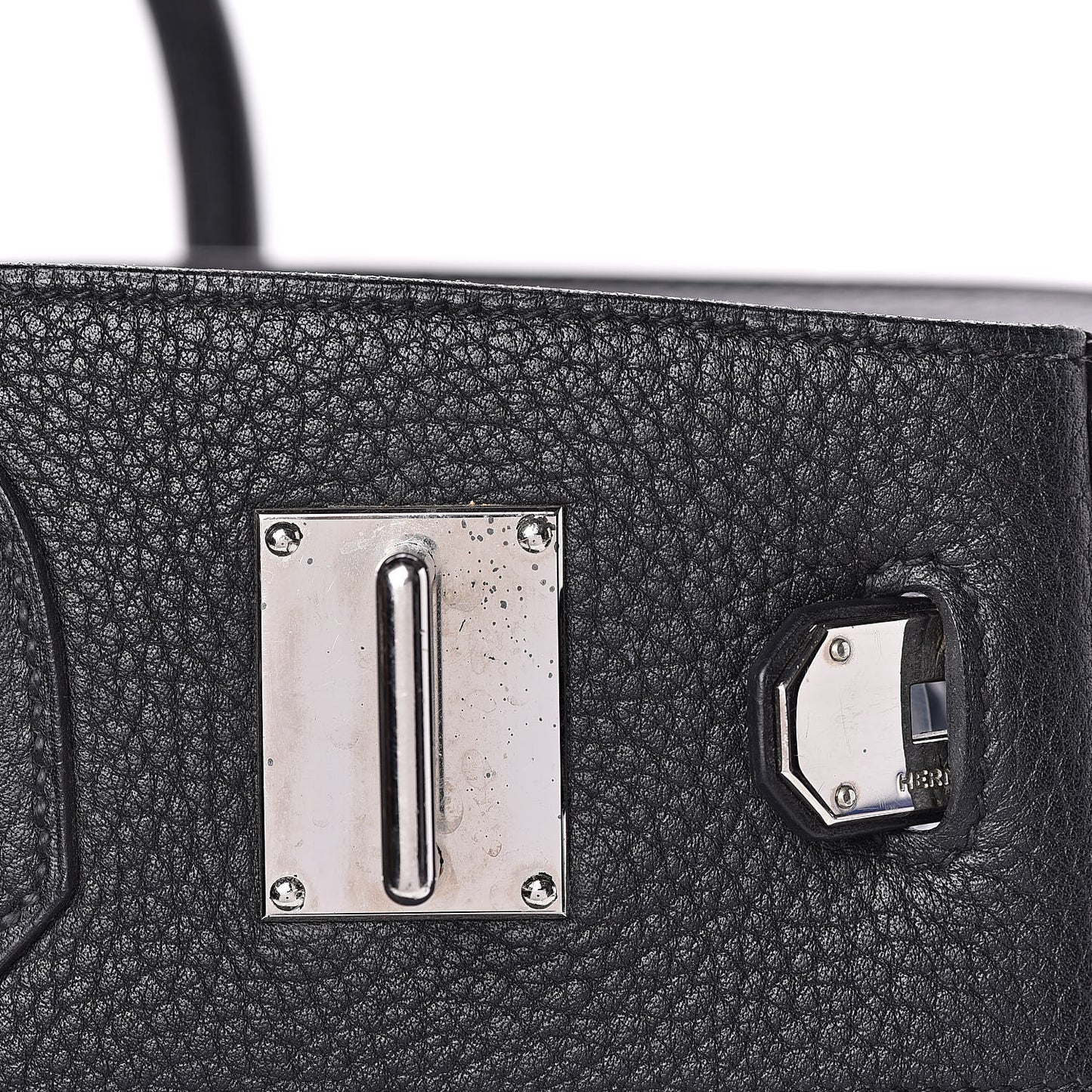 Taurillon Clemence HAC Birkin 40 Black