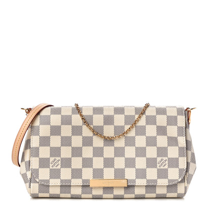 Louis Vuitton Damier Azur Favorite MM 2 of 11