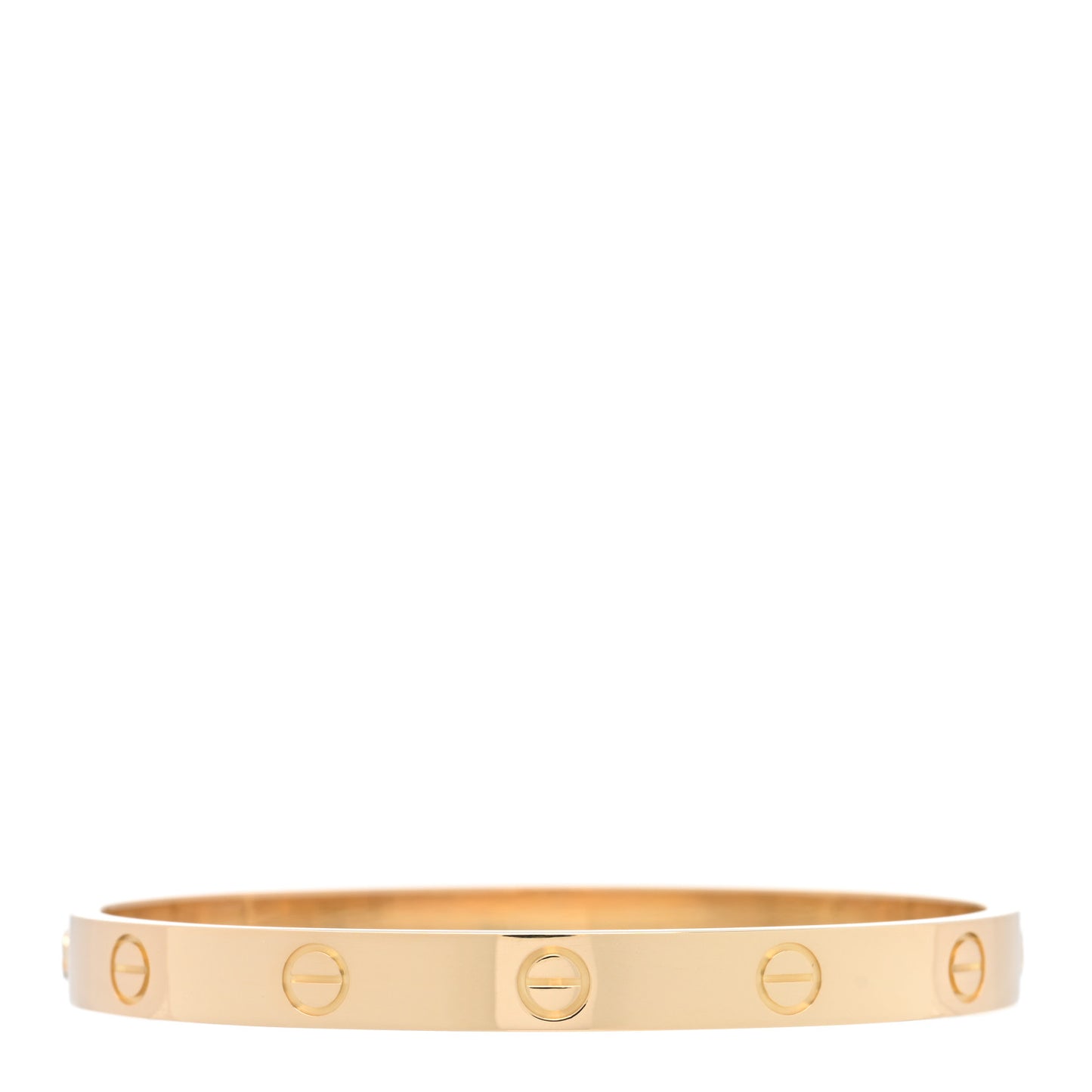 18K Yellow Gold LOVE Bracelet 17