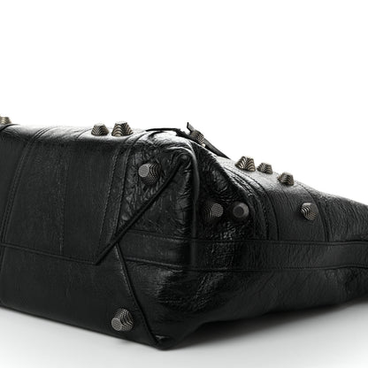 Balenciaga Agneau Arena Large Le Cagole Carry All Bag Black 10 of 10