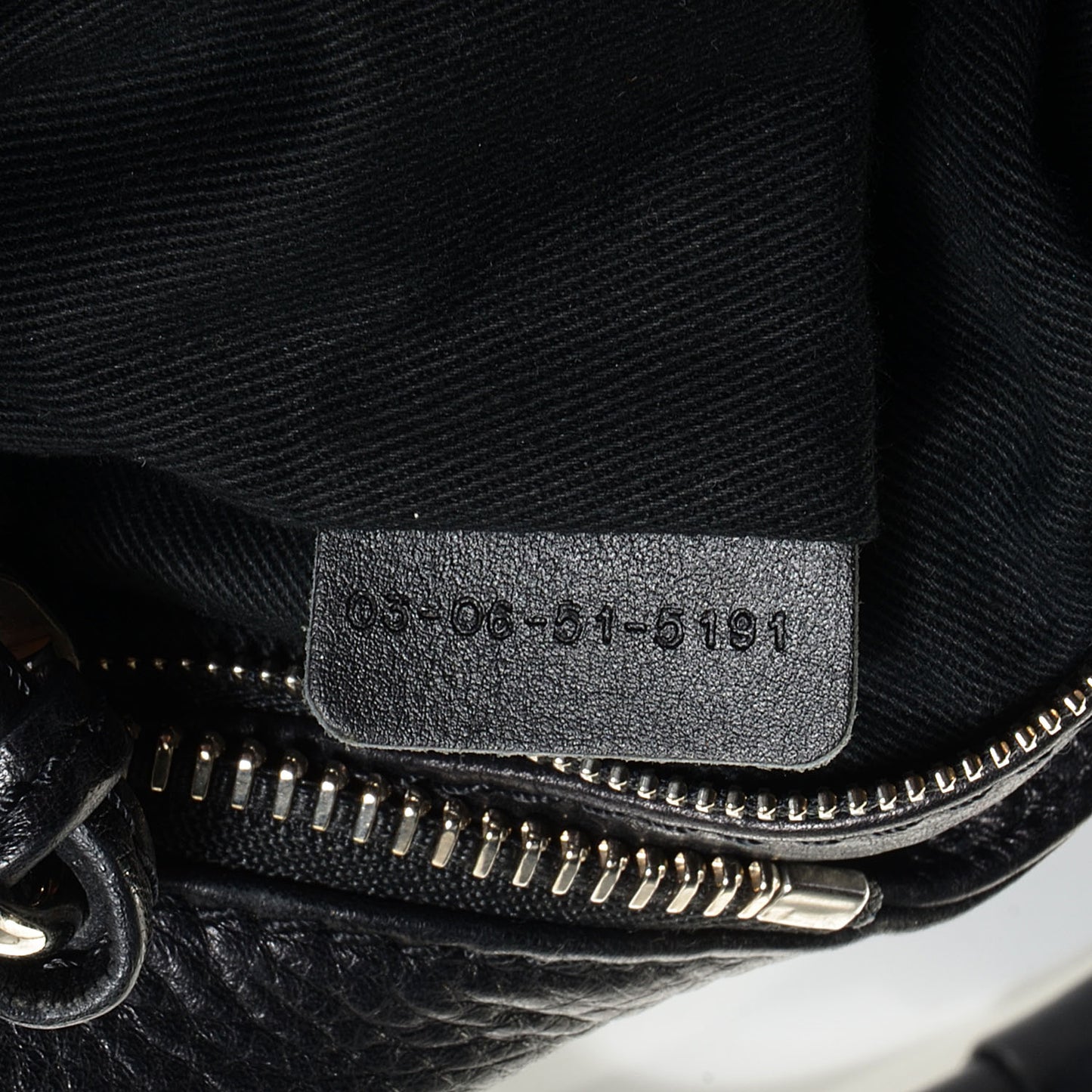 Leather Medium Paddington Satchel Black