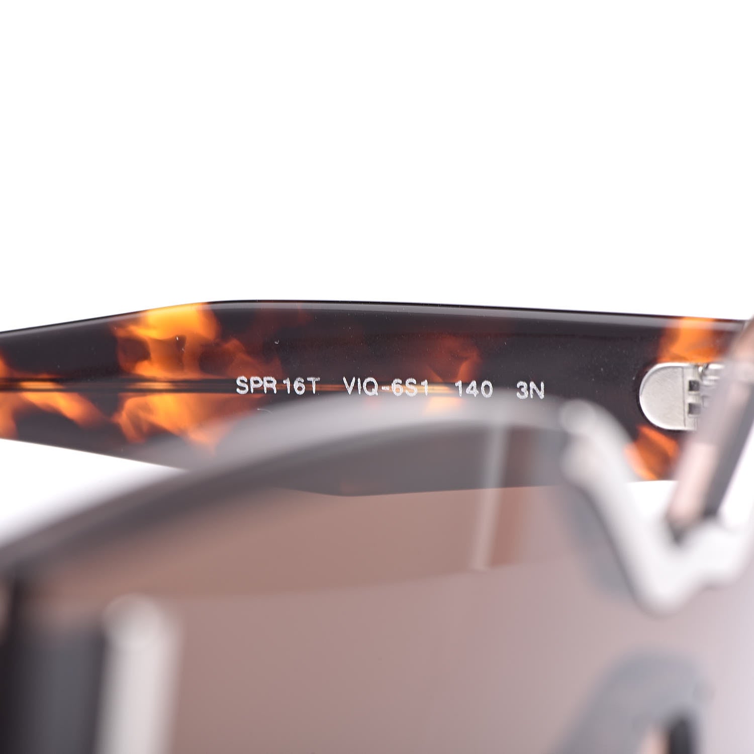 Prada Cat Eye Sunglasses SPR 16T Tortoise 5 of 7