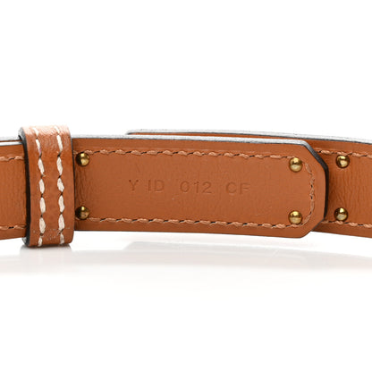 Hermes Epsom Kelly Belt Gold 3 of 4