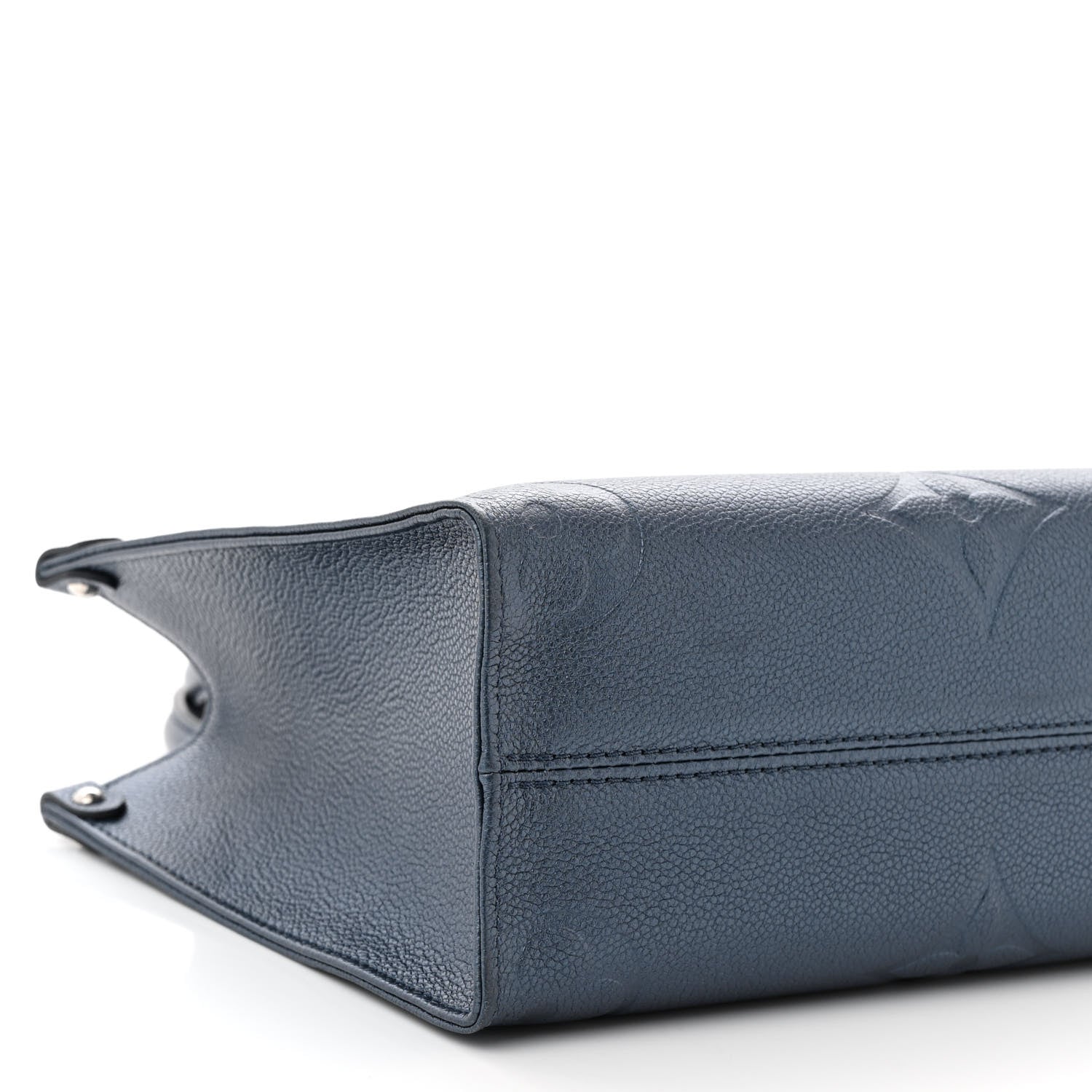 Louis Vuitton Metallic Empreinte Monogram Giant Onthego PM Navy Nacre 8 of 9