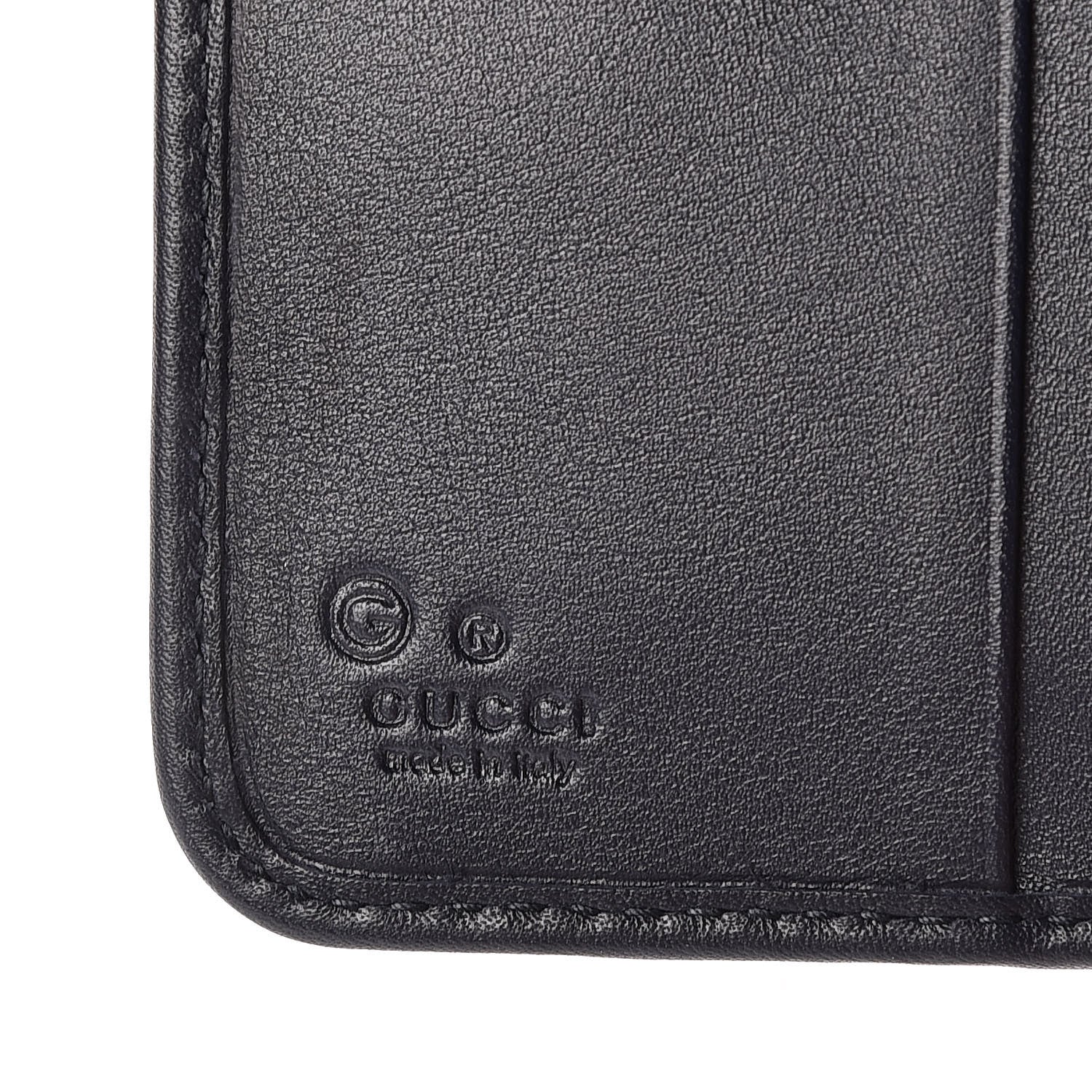 Gucci Microguccissima Compact Wallet Navy 5 of 9