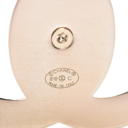 Chanel CC Turnlock Brooch Gold 4 of 4