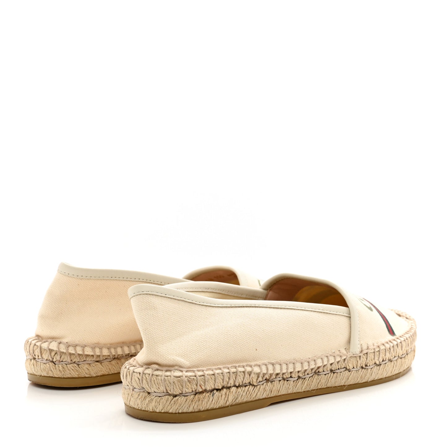 Canvas Logo Espadrilles Greggio 38 White