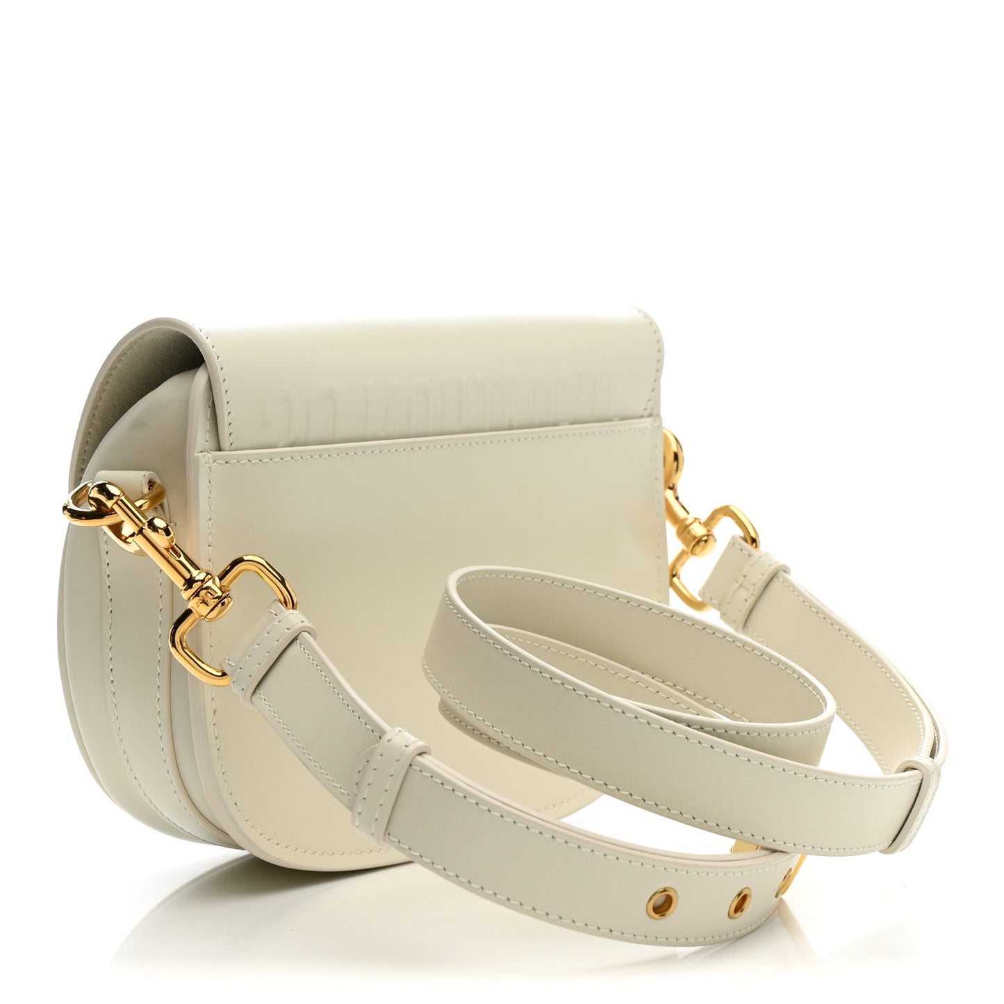 Box Calfskin Small Bobby Bag White