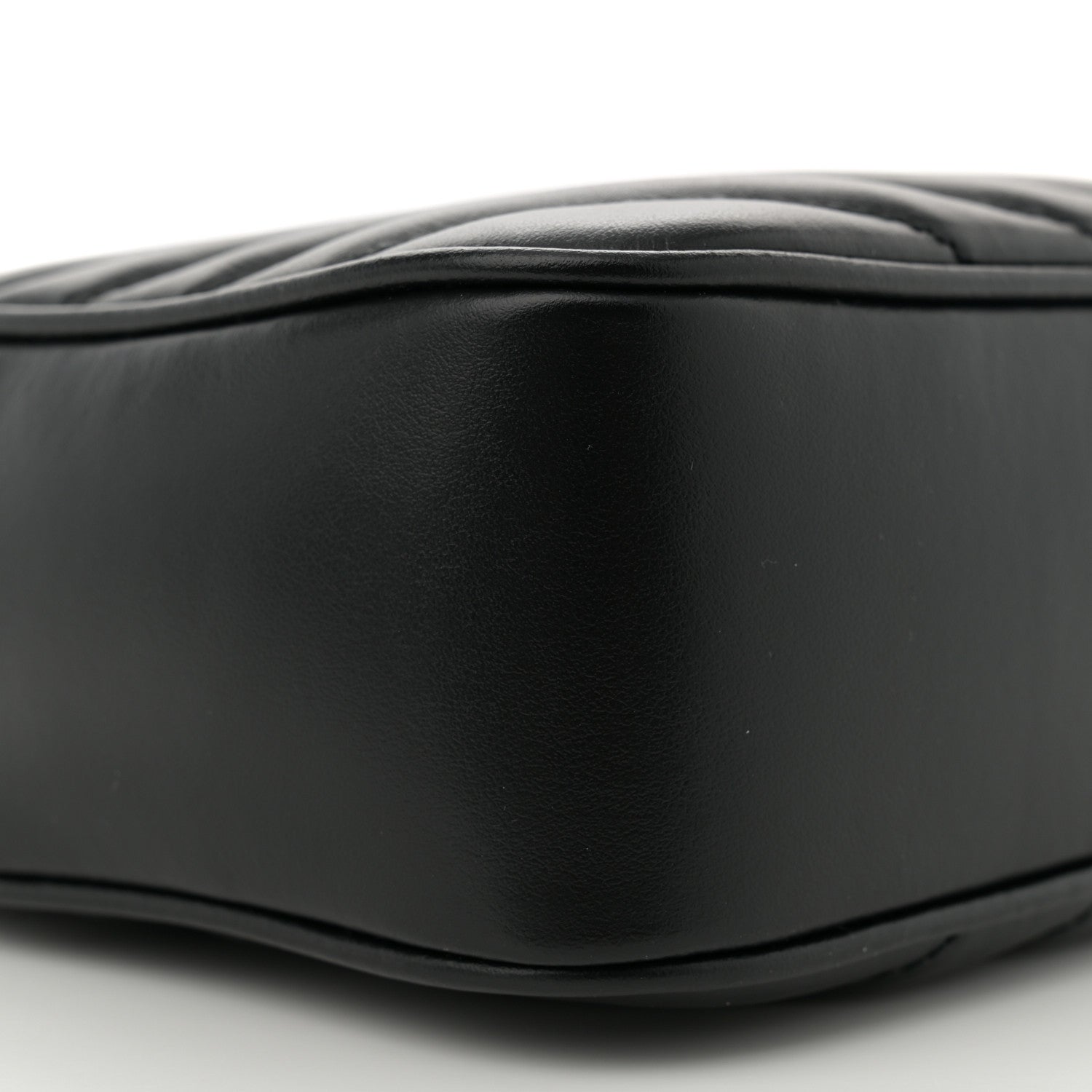 Saint Laurent Calfskin Matelasse Monogram Lou Camera Bag Black 9 of 10