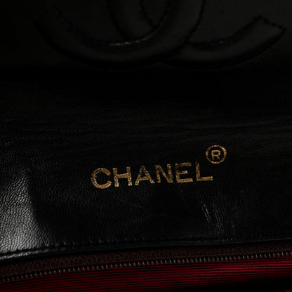 Chanel Lambskin Quilted Envelope Flap Black 6 of 18