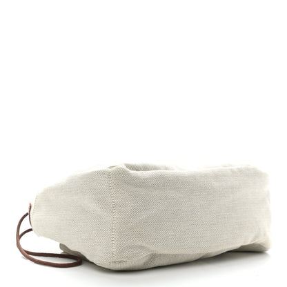 Hermes Canvas Barenia Fourbi 20 PM Pouch Naturel Fauve 3 of 9