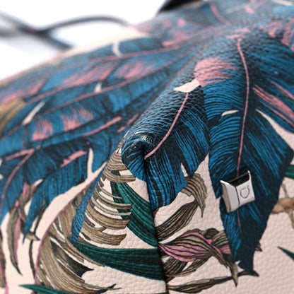Salvatore Ferragamo Calfskin Tropical Print Studio Color Tote Multicolor 8 of 13