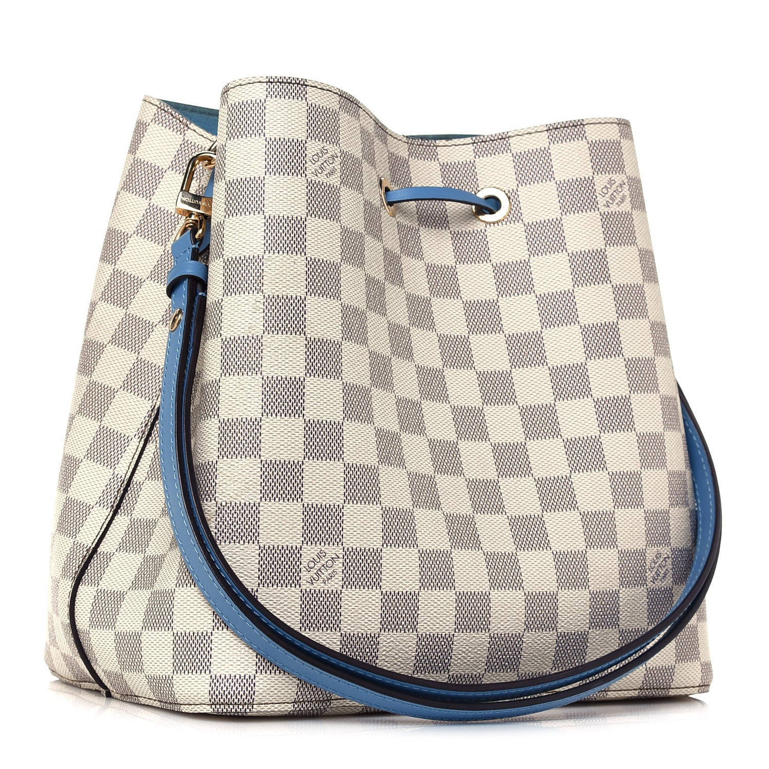 Louis Vuitton Damier Azur Neonoe MM Bleuet 3 of 16