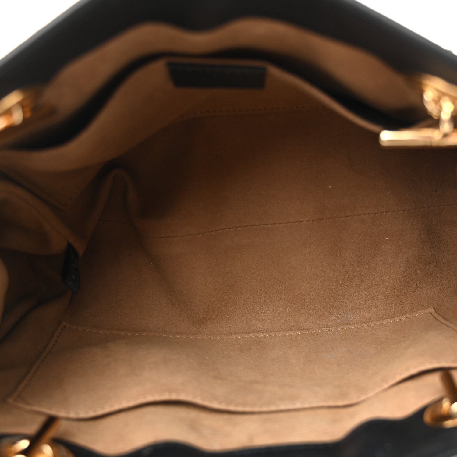 Gucci GG Supreme Monogram Small Padlock Tote Black 5 of 12