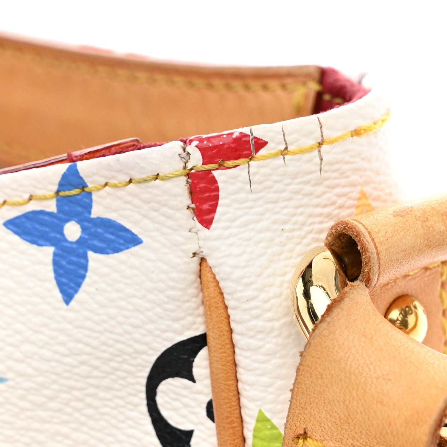 Louis Vuitton Monogram Multicolor Lodge PM White 13 of 14