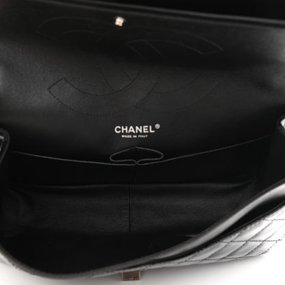 Chanel Distressed Patent Quilted 2.55 Reissue 227 Flap Black 5 of 11