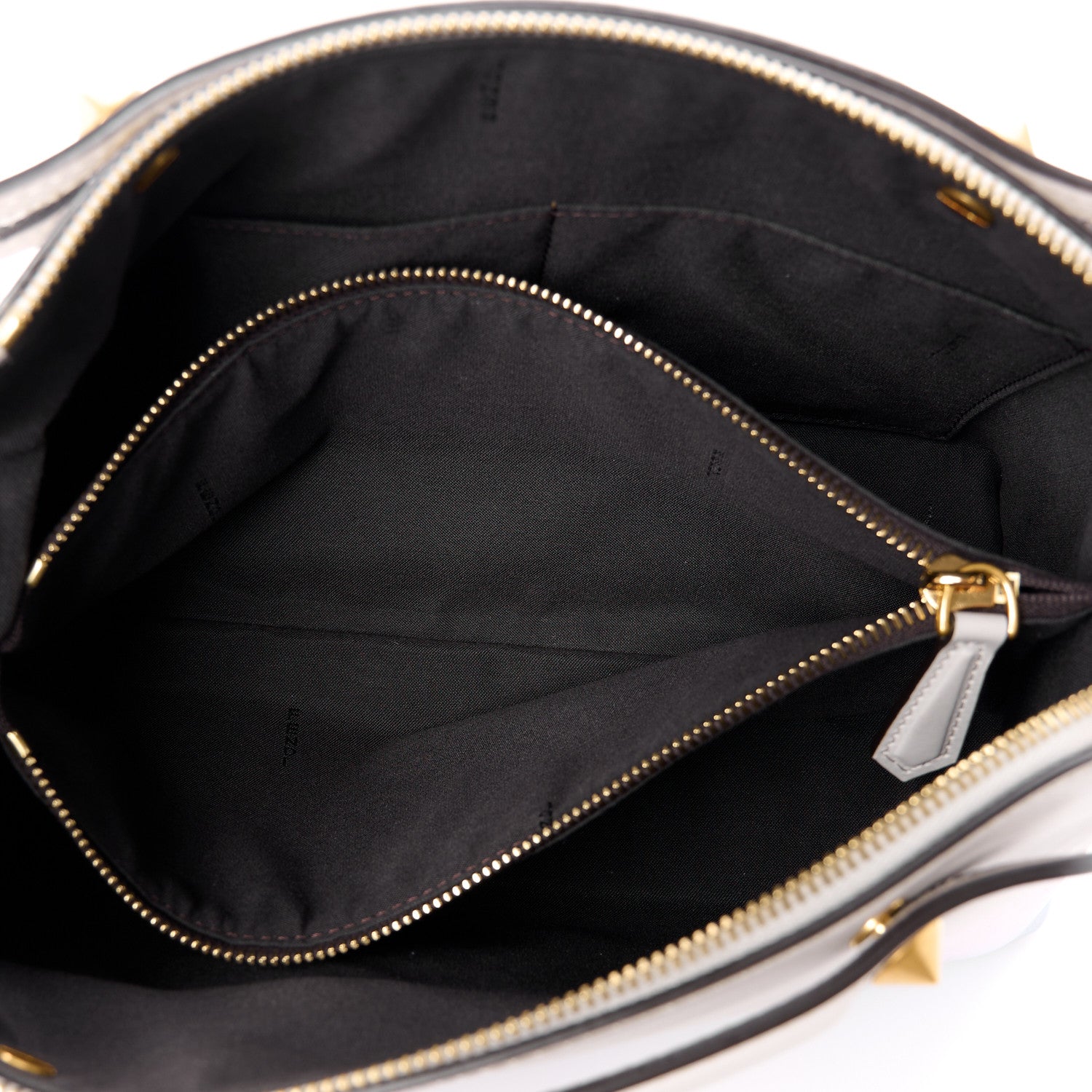 Fendi X JOSHUA VIDES Vitello Century Sfumato Medium By The Way Boston Bag Ghiaia Rosa Azzurro 5 of 16