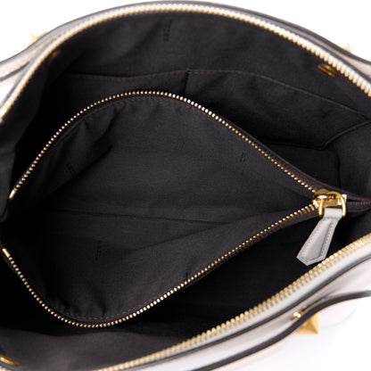 Fendi X JOSHUA VIDES Vitello Century Sfumato Medium By The Way Boston Bag Ghiaia Rosa Azzurro 5 of 16