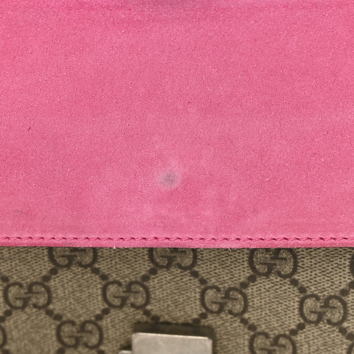 GG Supreme Monogram Mini Dionysus Shoulder Bag Pink