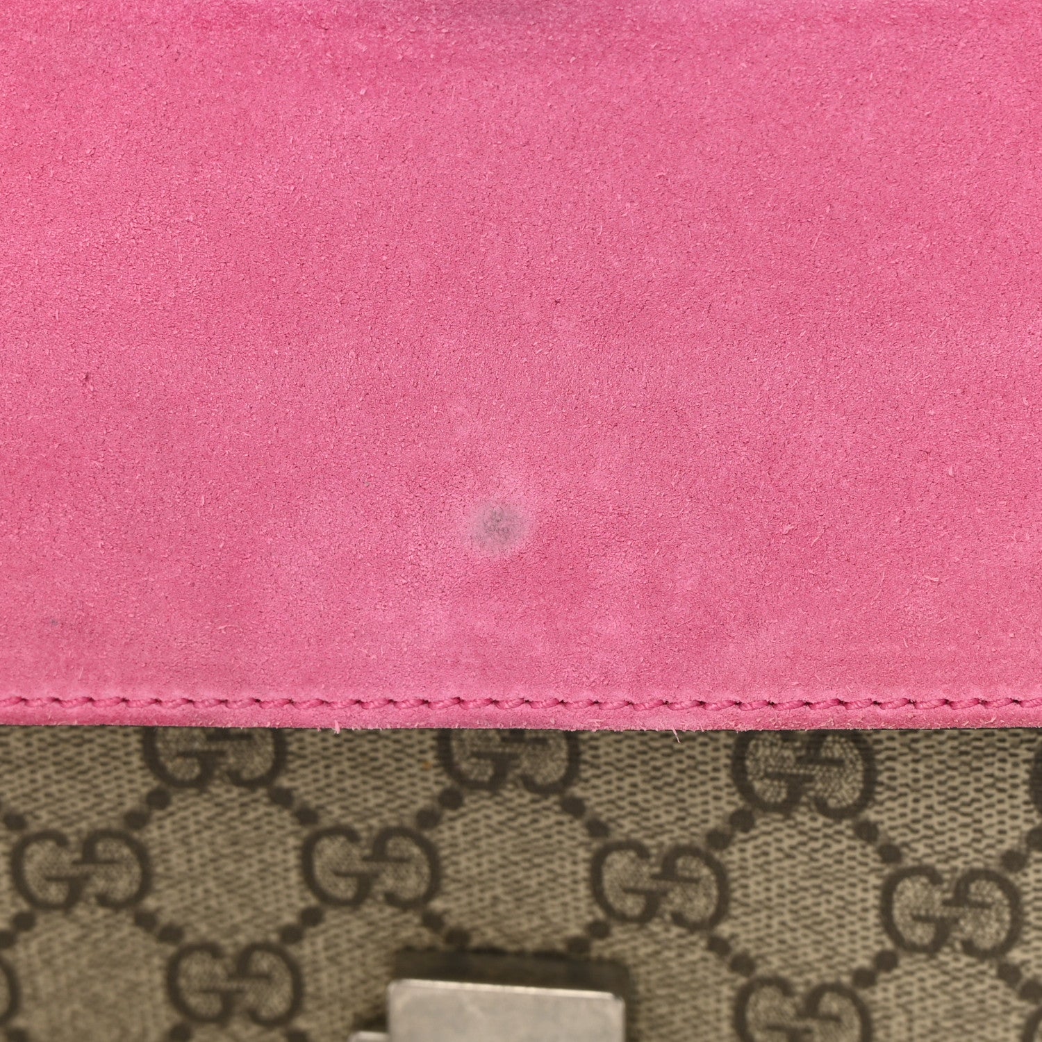 Gucci GG Supreme Monogram Mini Dionysus Shoulder Bag Pink 11 of 15