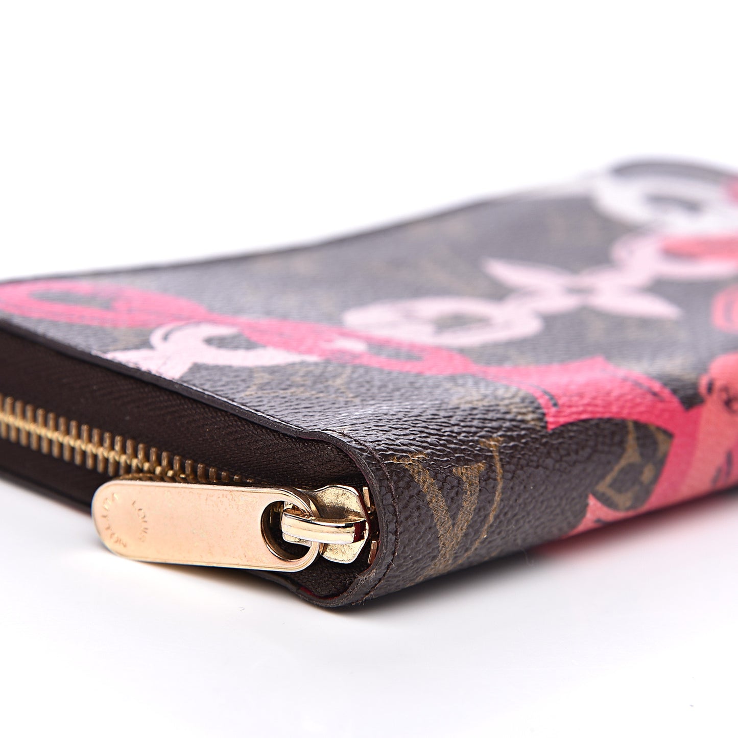 Monogram Bay Zippy Wallet Rose Ballerine Poppy