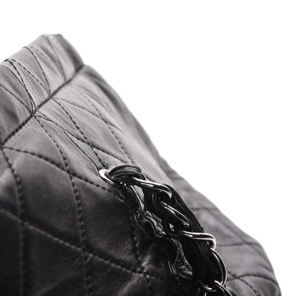 Chanel Lambskin East West Sharpei Shopping Tote Black 14 of 16