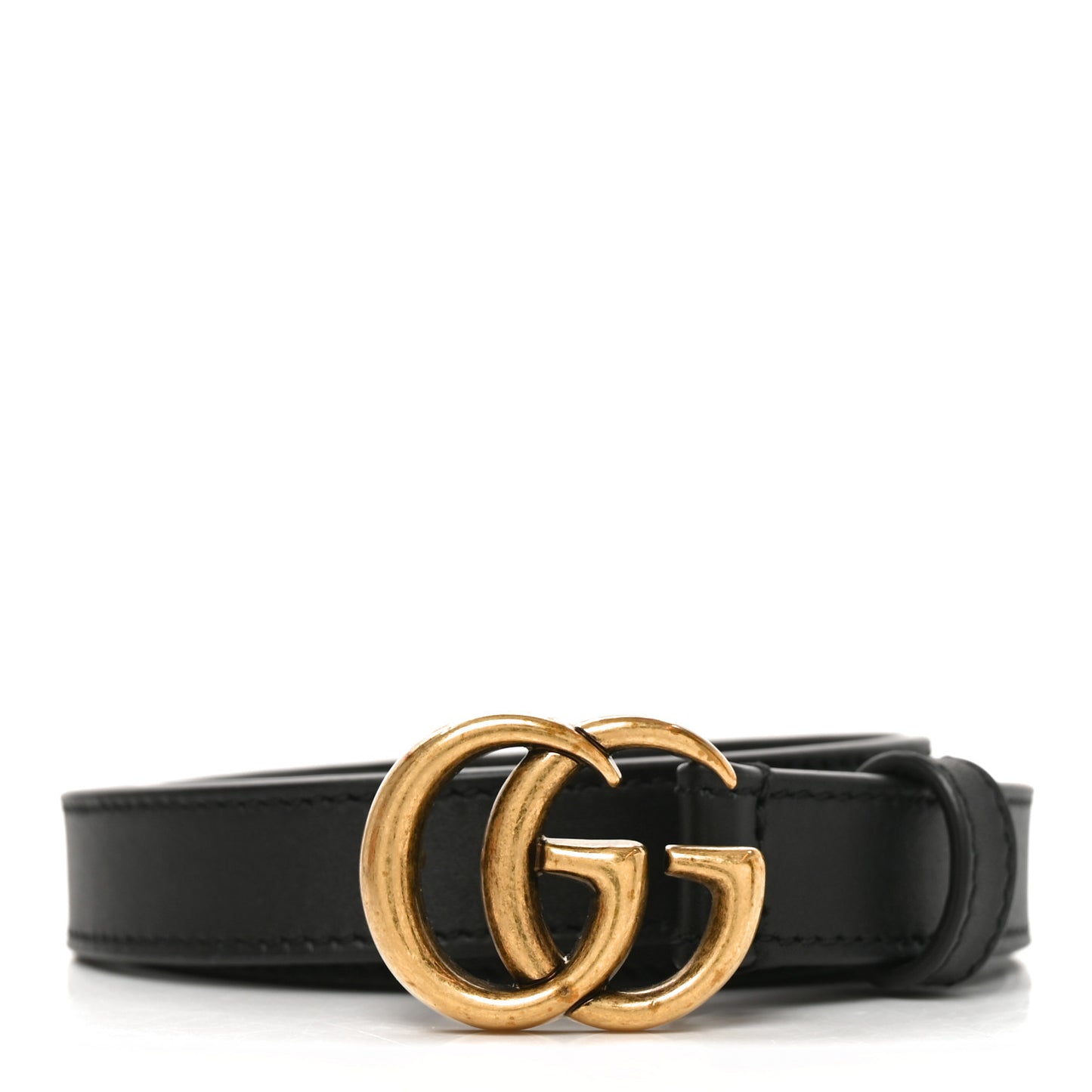 Calfskin Double G 20mm Belt 85 34 Black