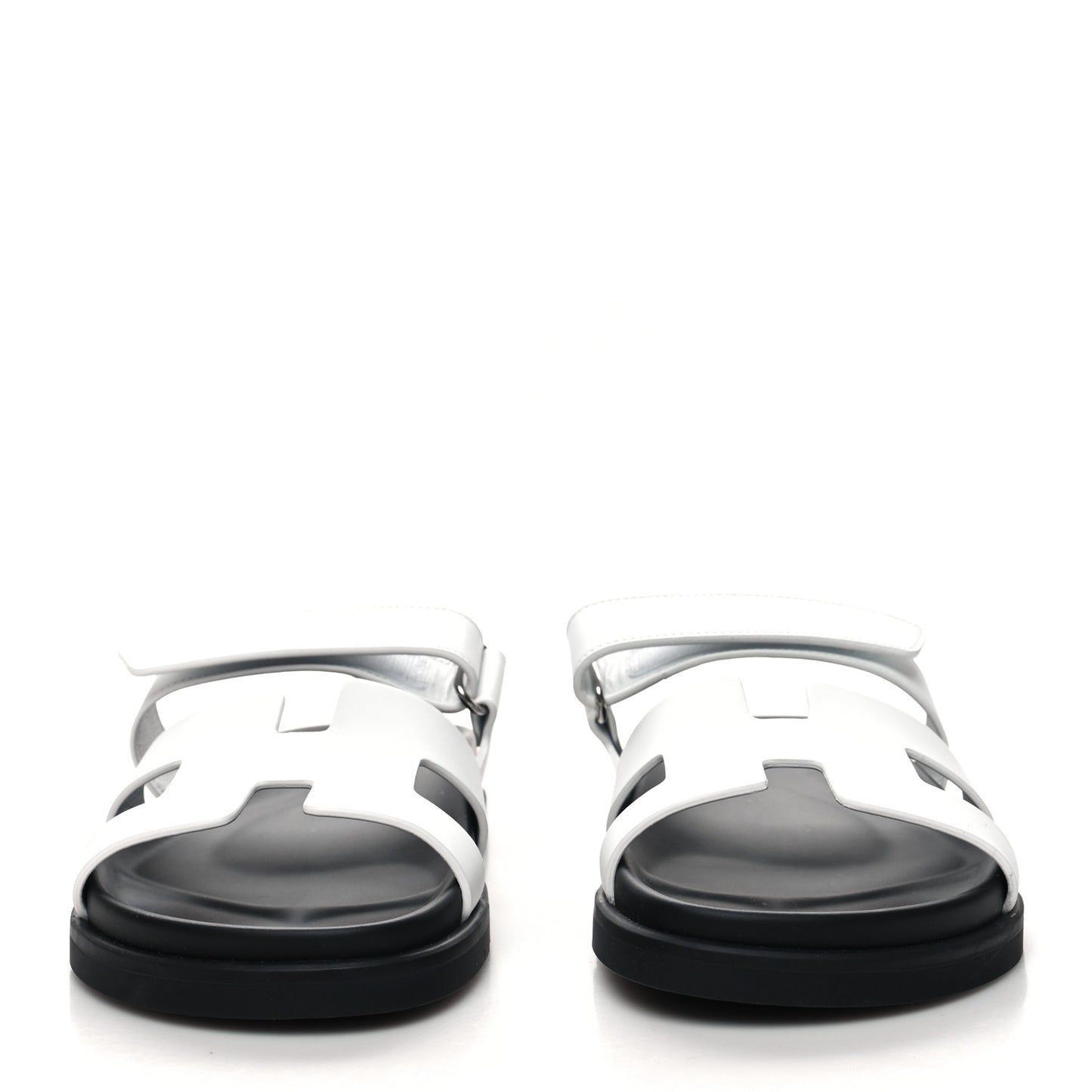 Calfskin Womens Chypre Sandals 38.5 White
