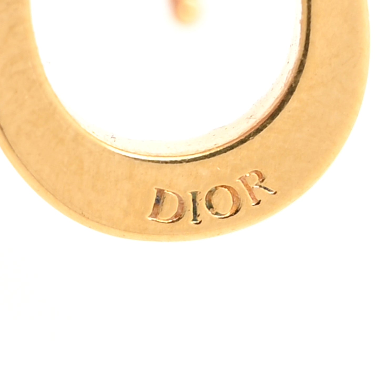 Crystal Clair D Lune Earrings Gold