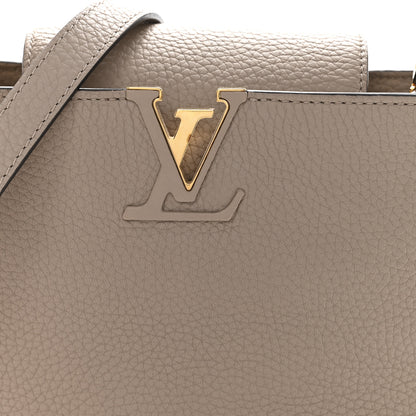Louis Vuitton Taurillon Ayers Capucines BB Galet 7 of 13