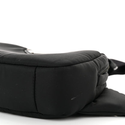 Prada Tessuto Nylon Soft Padded Belt Bag Black 11 of 14