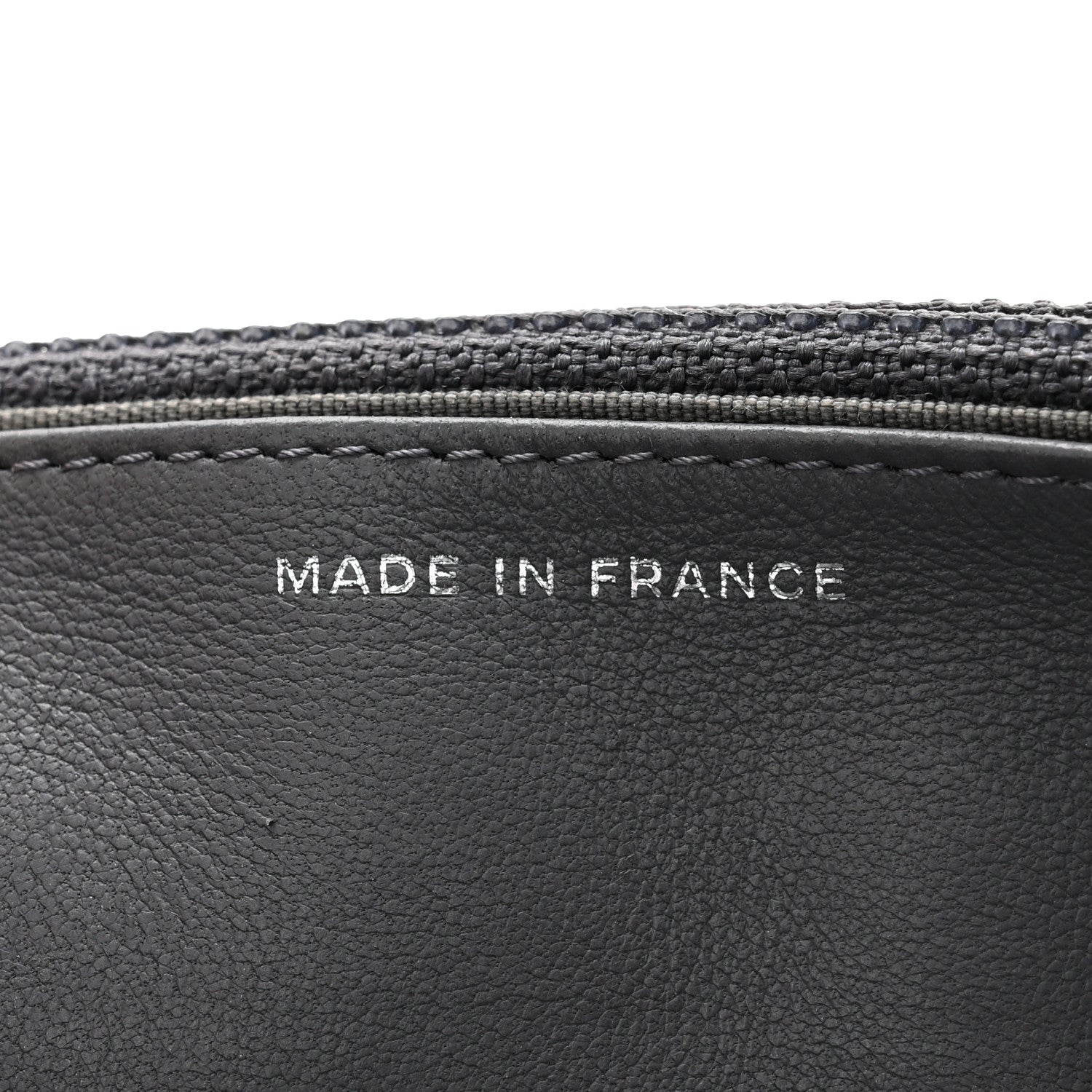 Chanel Patent Quilted Wallet On Chain WOC Grey 7 of 15