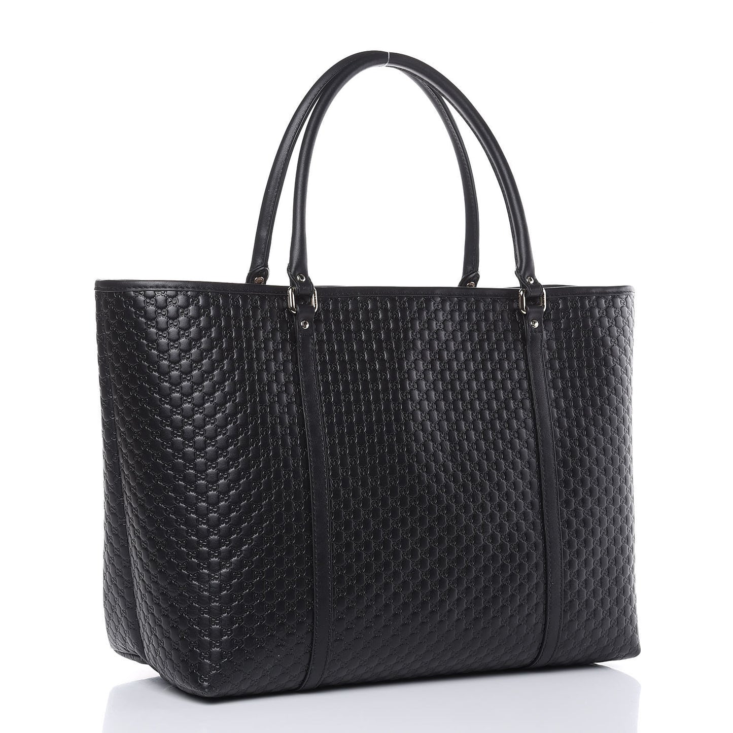 Microguccissima Large Joy Tote Black