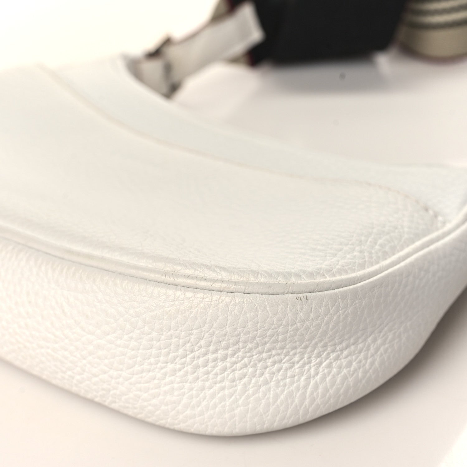 Burberry Grainy Calfskin Crossbody Bag White 8 of 9