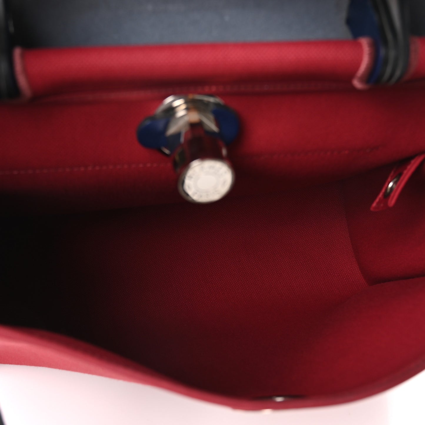 Military Toile Vache Hunter Herbag Zip 31 PM Rouge Grenat Bleu Saphir