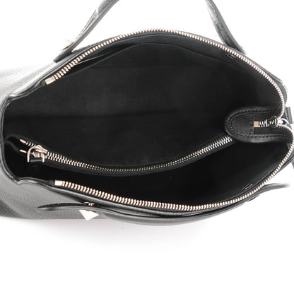 Fendi Vitello Dolce Medium By The Way Boston Bag Black 5 of 7