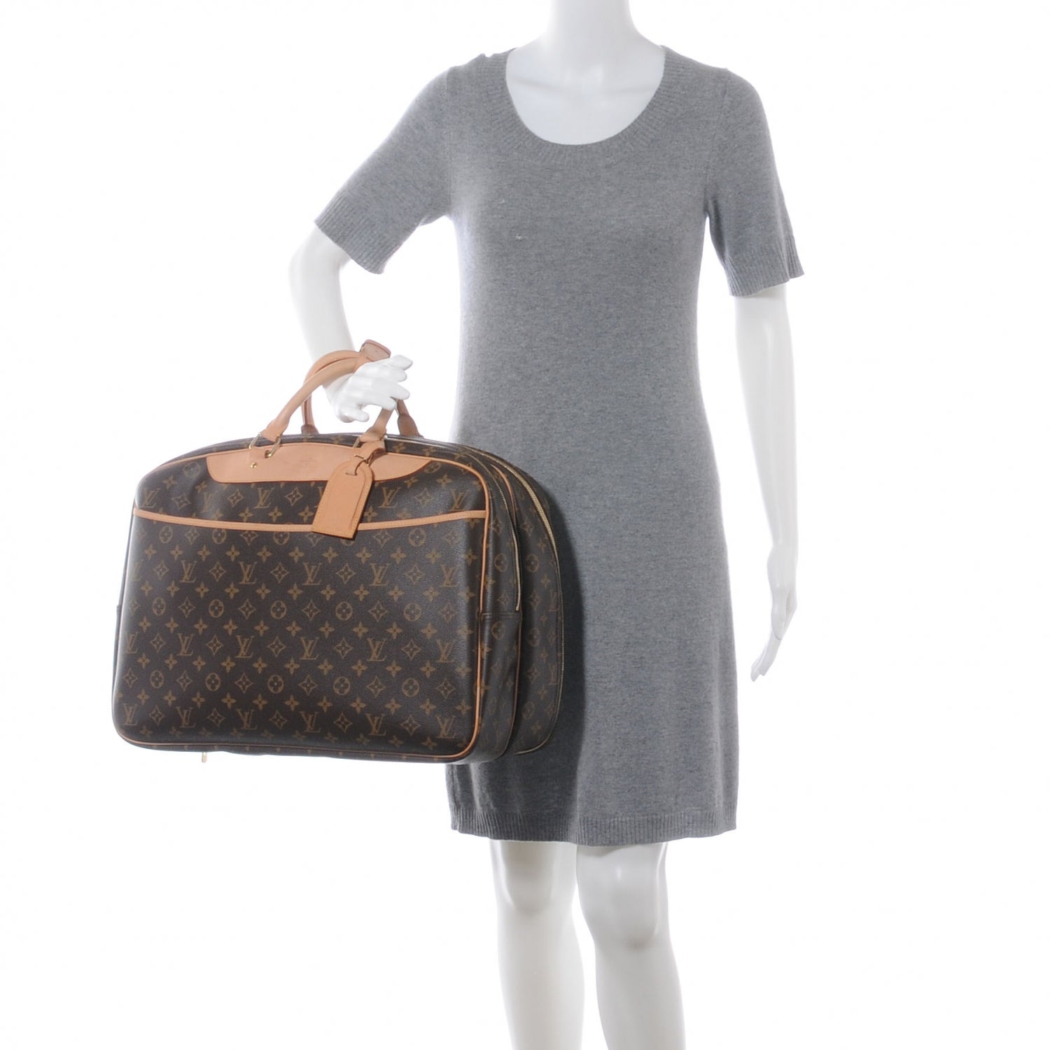 Louis Vuitton Monogram Alize 24 Heures Luggage 2 of 9