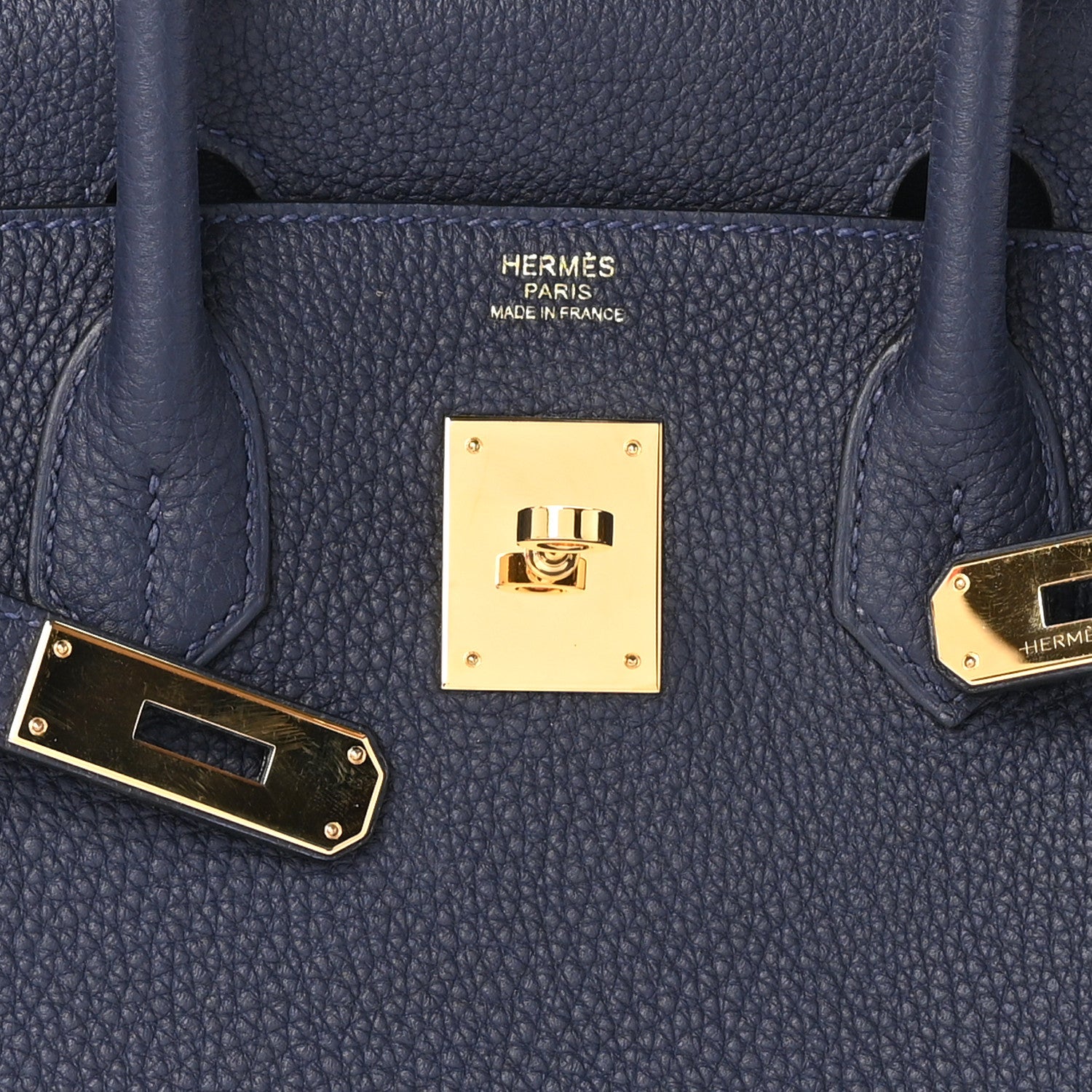 Hermes Togo Birkin 30 Bleu Nuit 6 of 11