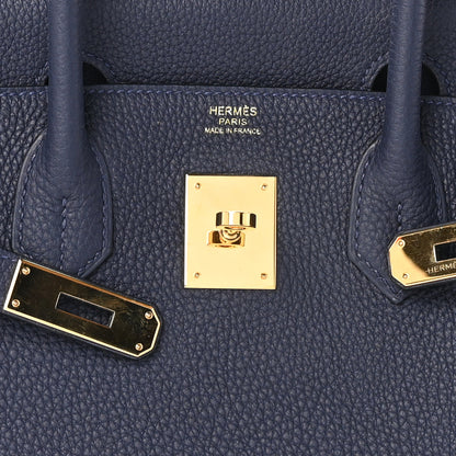 Hermes Togo Birkin 30 Bleu Nuit 6 of 11