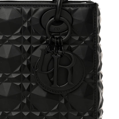 Christian Dior Calfskin Cannage Diamond Small My ABCDior Lady Dior Black 7 of 11