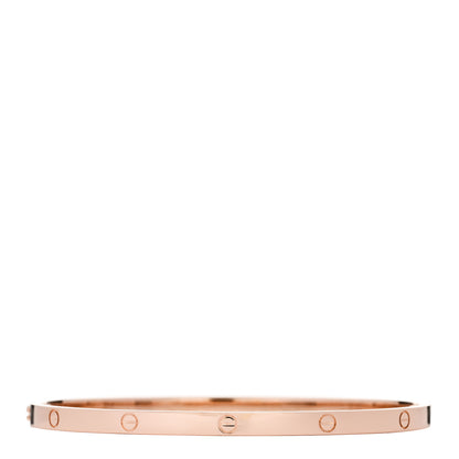 Cartier 18K Pink Gold Small LOVE Bracelet 18 2 of 8