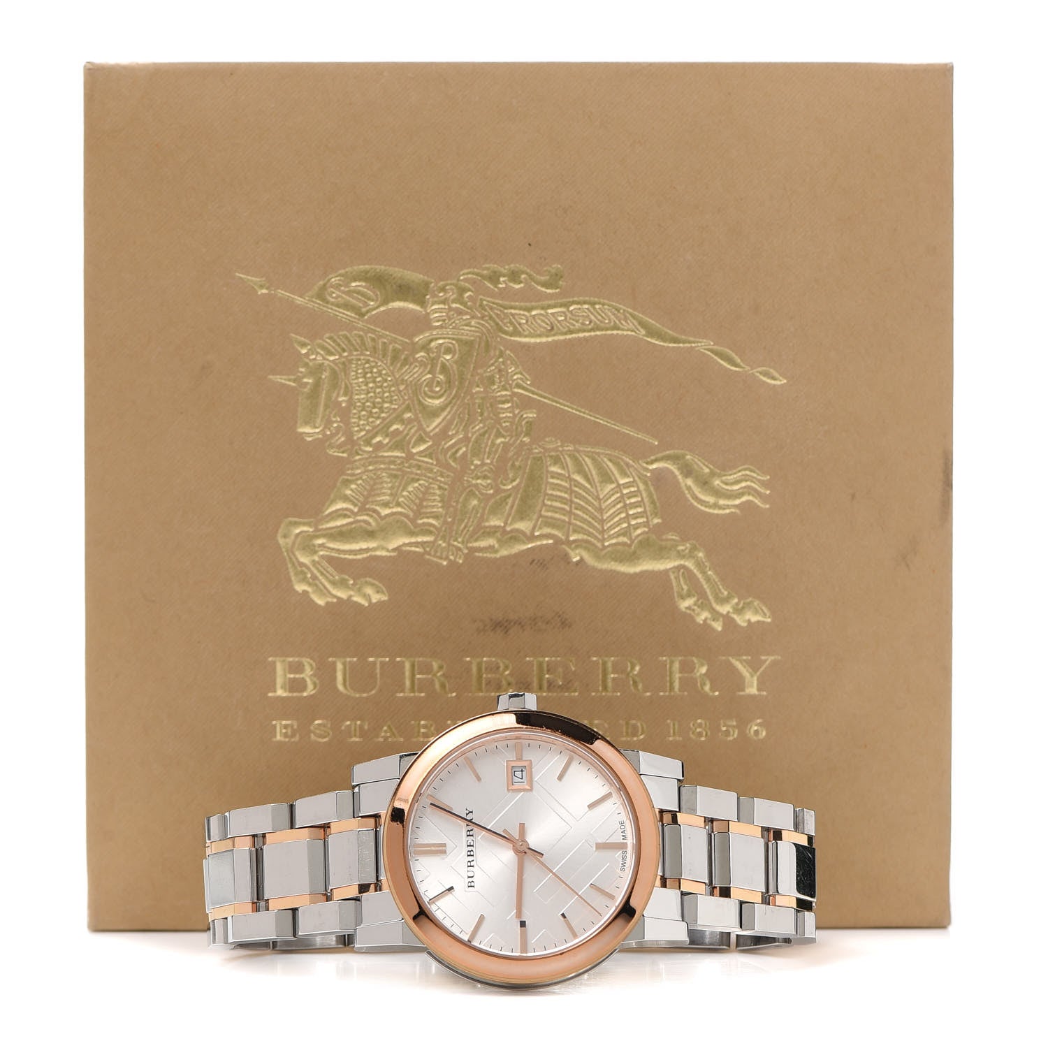 Burberry Stainless Steel 34mm The City Quartz Watch BU9105 6 of 6