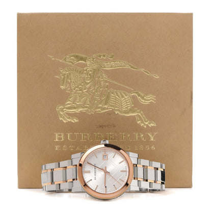 Burberry Stainless Steel 34mm The City Quartz Watch BU9105 6 of 6