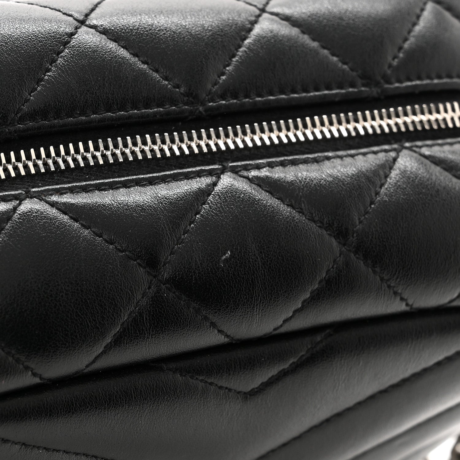 Saint Laurent Calfskin Y Quilted Monogram Small Loulou Bowling Bag Black 11 of 11