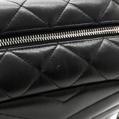 Saint Laurent Calfskin Y Quilted Monogram Small Loulou Bowling Bag Black 11 of 11